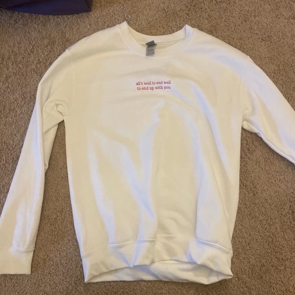 taylor swift merch crewneck
